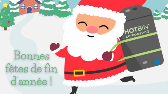 Les restes de Noël se transforment en un excellent compost – Ho Ho Ho HOTBIN